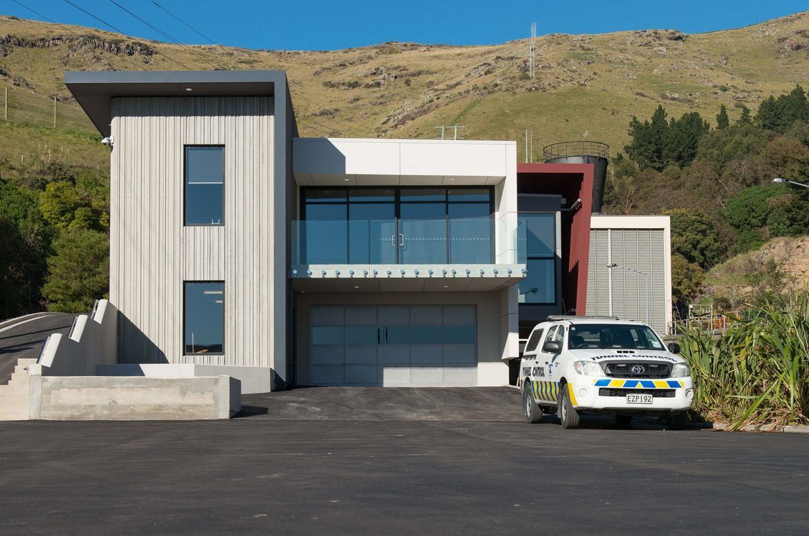 Lyttelton Tunnel Control Building
