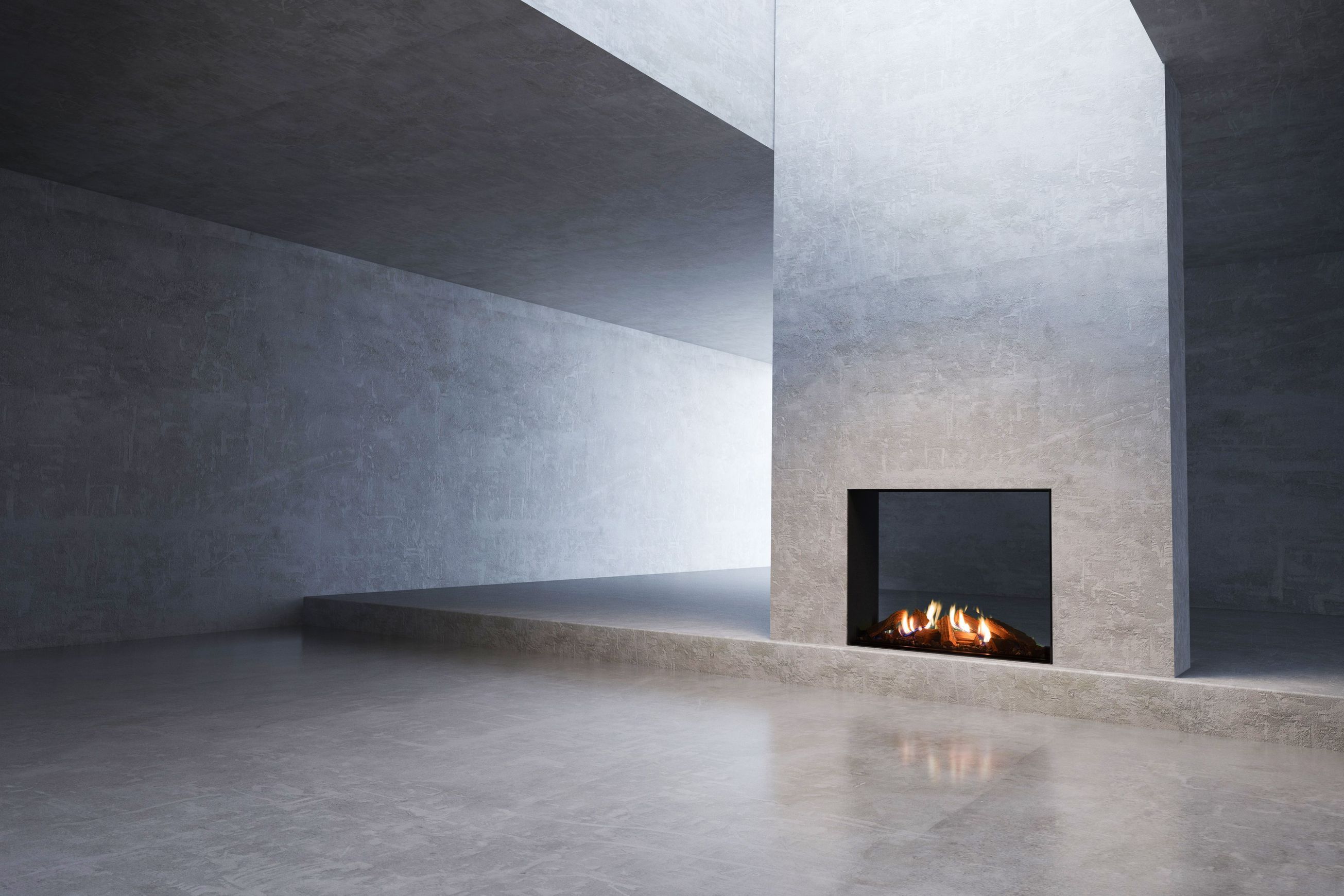 MODE KS1150 Tall Gas Fireplace