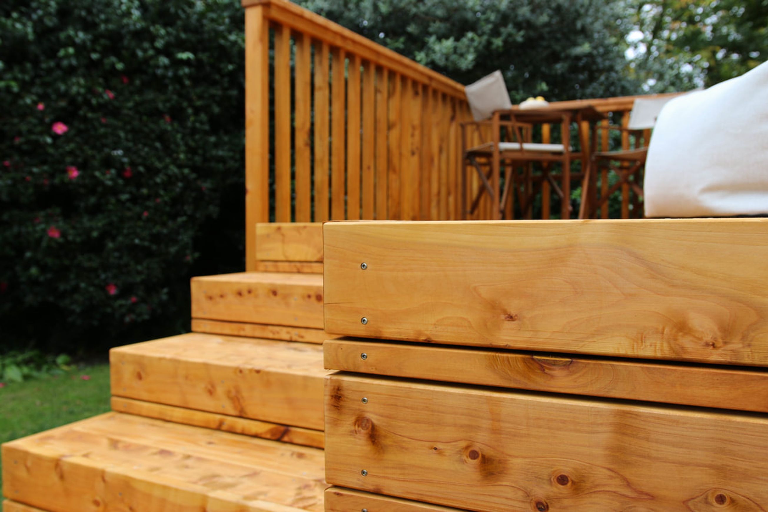 Macrocarpa Decking