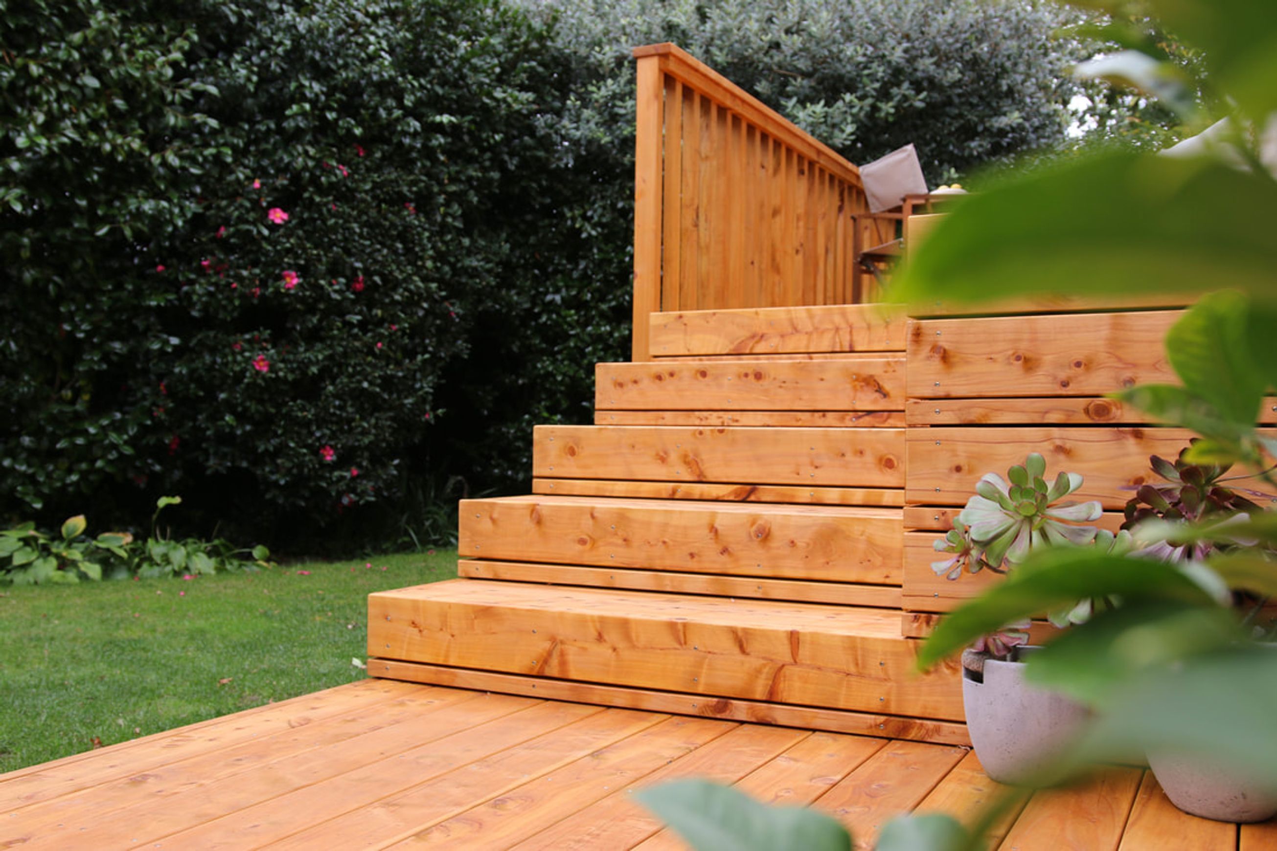 Macrocarpa Decking