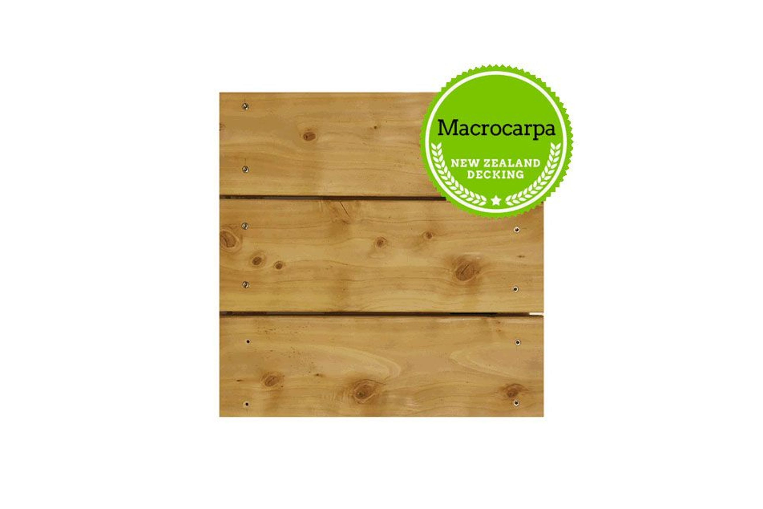 Macrocarpa Decking