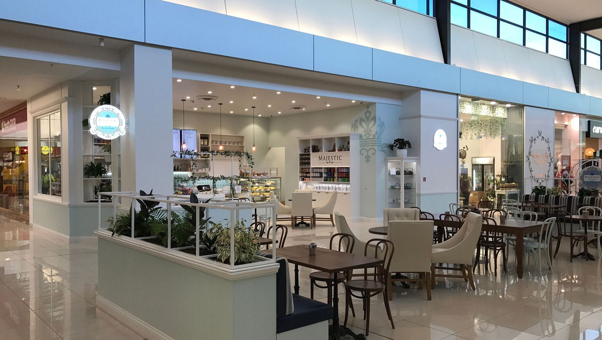 Majestic Tea Bar banner