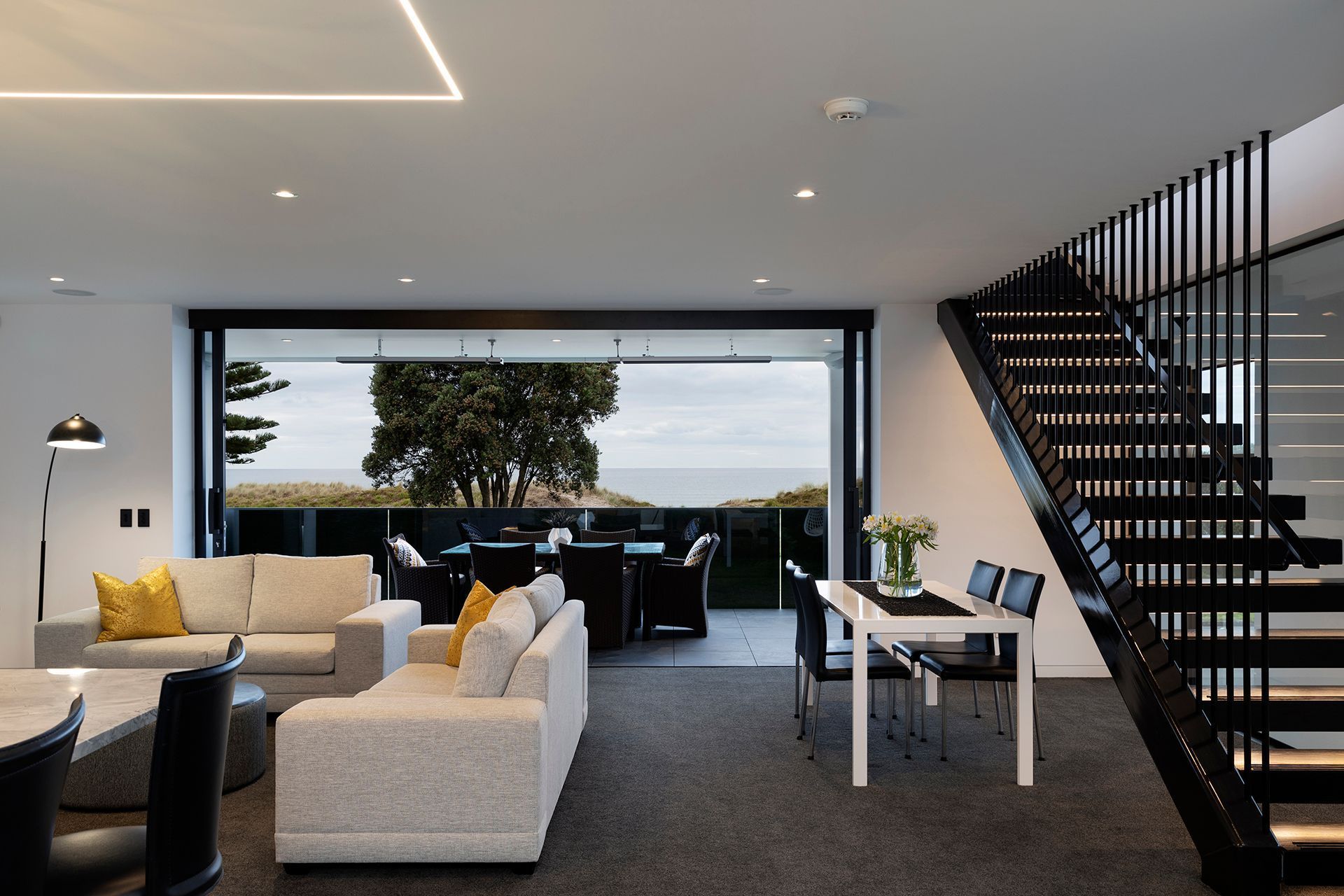 Technology is at the forefront in this home with an intercom and lift and ducted air conditioning servicing all levels. A full Bose audio system throughout the interior and exterior spaces.