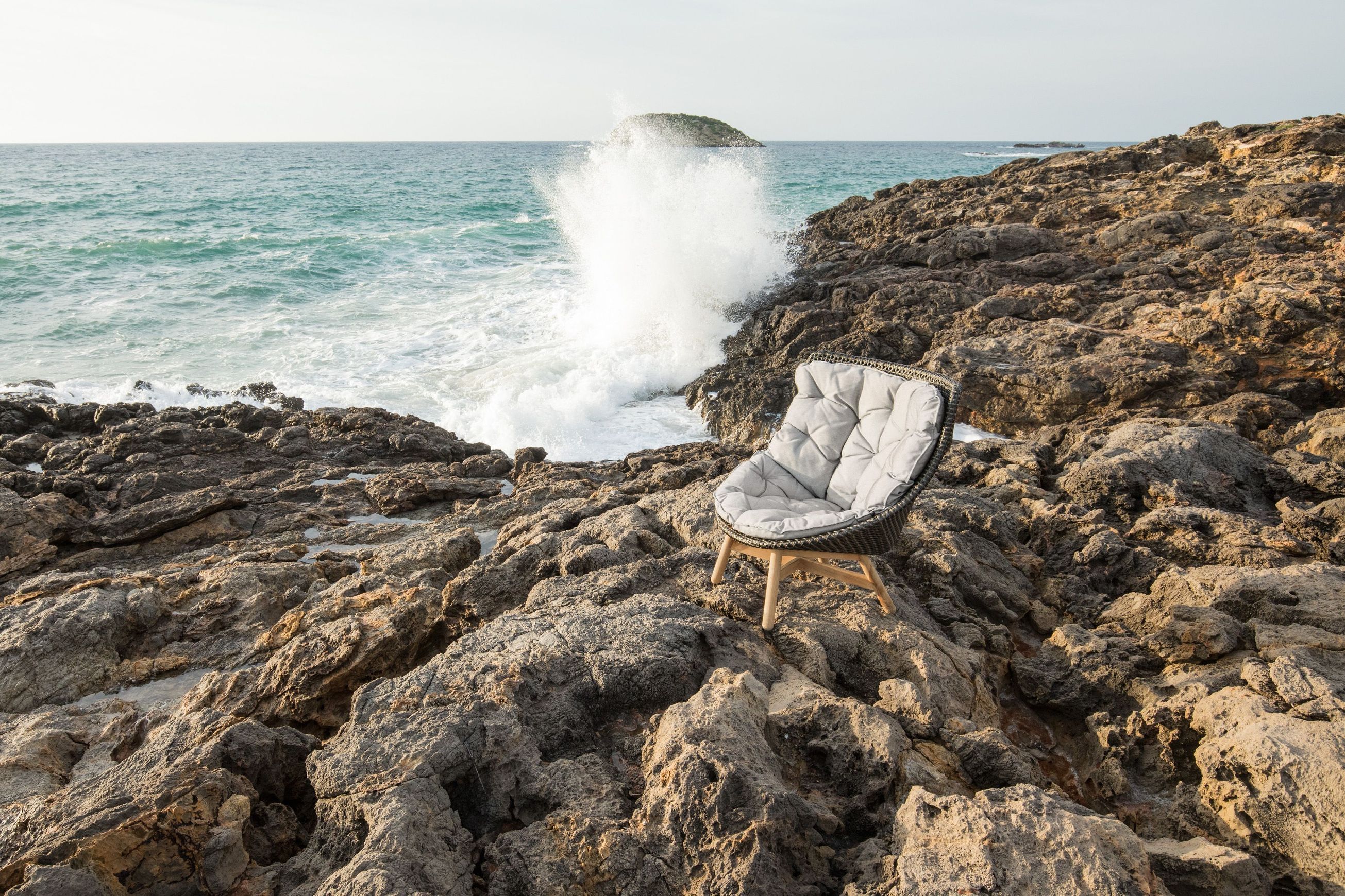 Mbrace wing chair by DEDON
