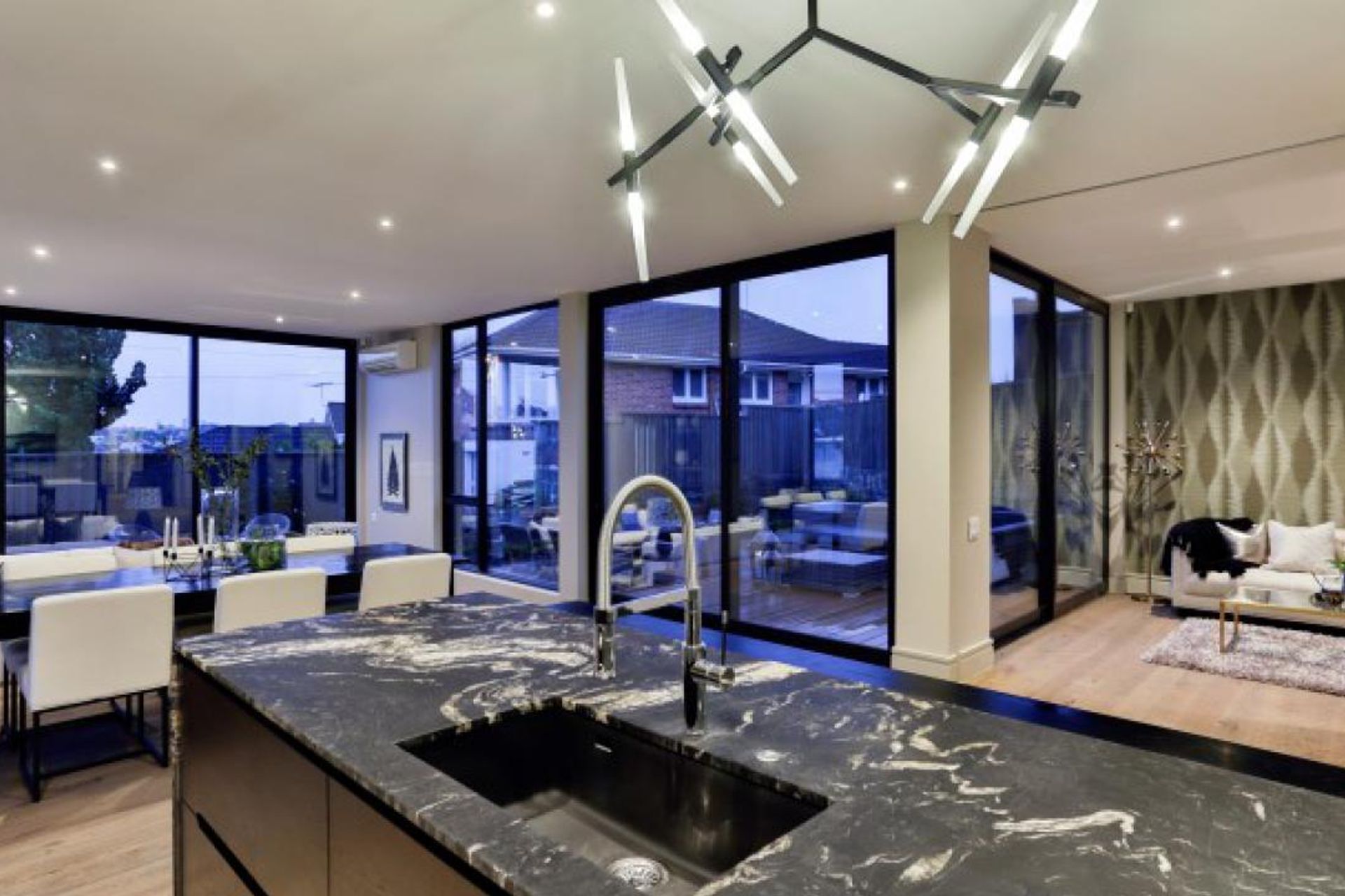 Melanesia Road - Rustic Grade American White Oak, finished w/ oil in 'Fume'