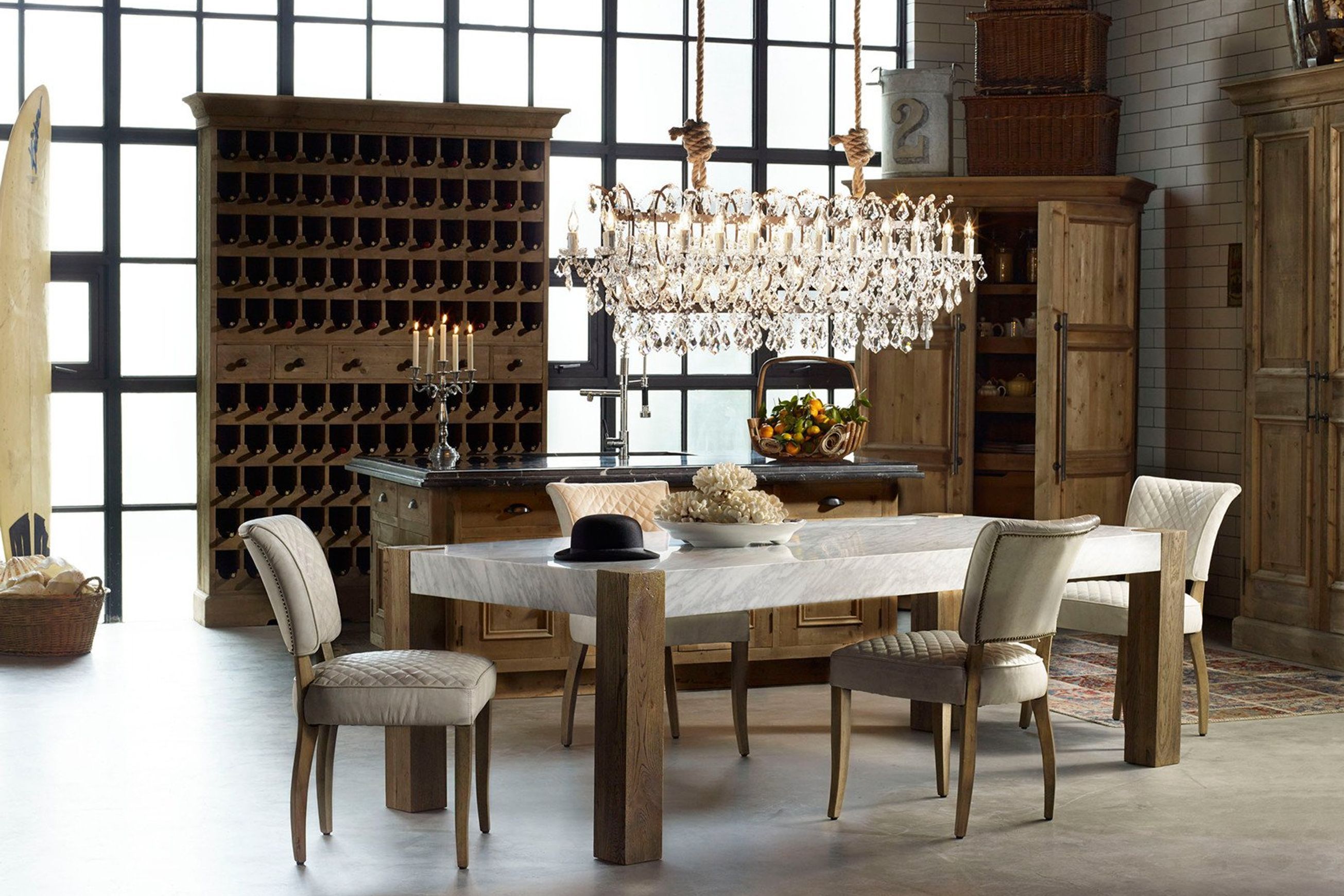 Mimi Quilt Dining Chair by Timothy Oulton
