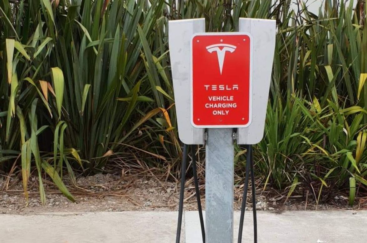 Mitre 10 Tesla Chargers