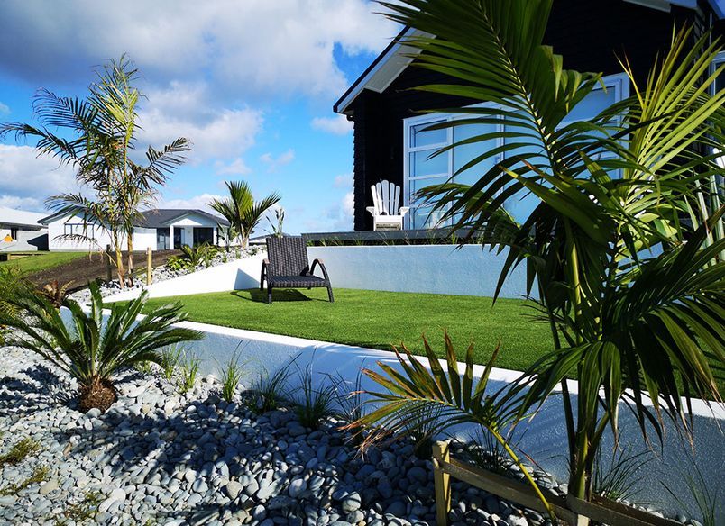 Modern tropical Landscape