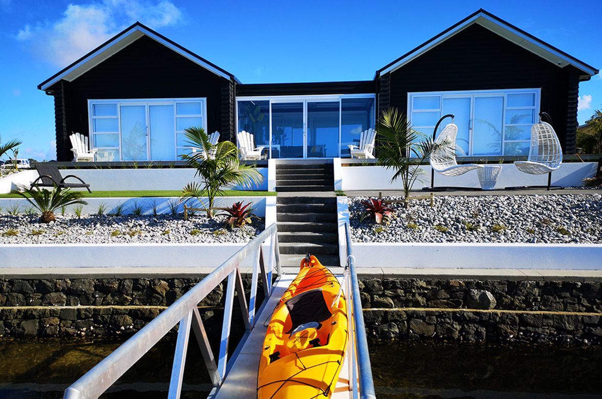 Modern tropical Landscape