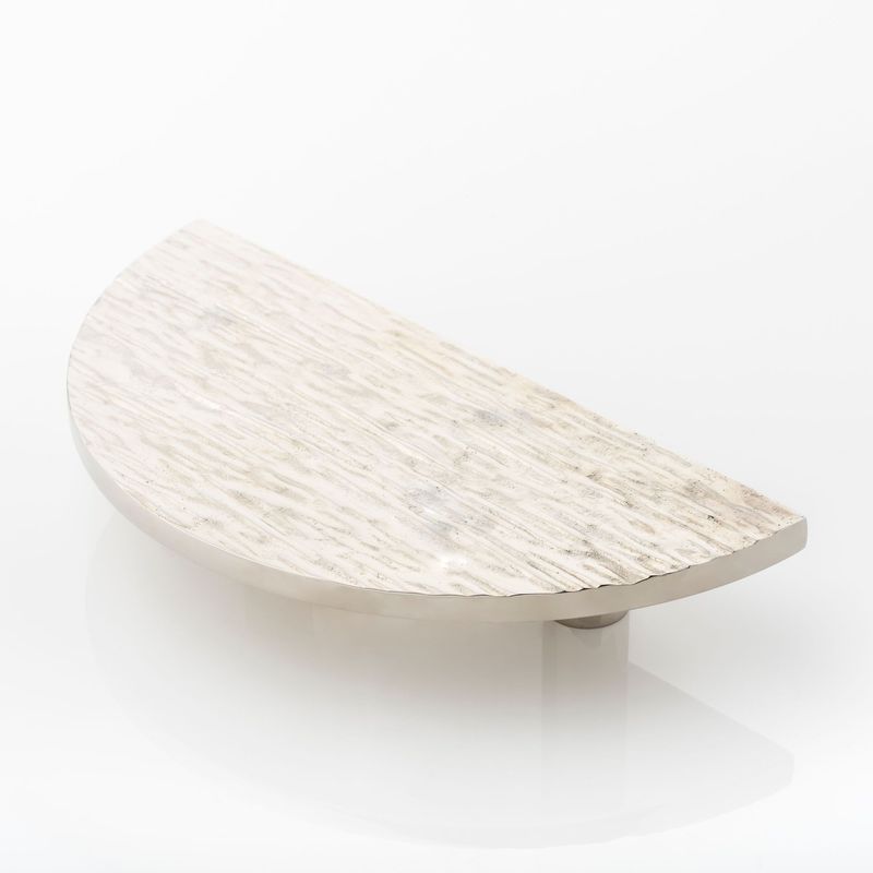 Joseph Giles Molten Texture Moon Semi Circular Door Pull