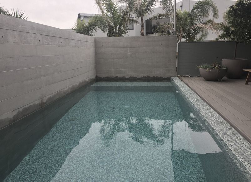 Mosaic Pool Tiling
