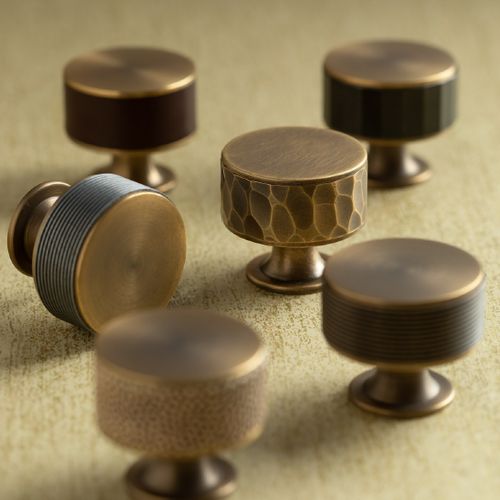 Stacked Barrel Cabinet Knobs