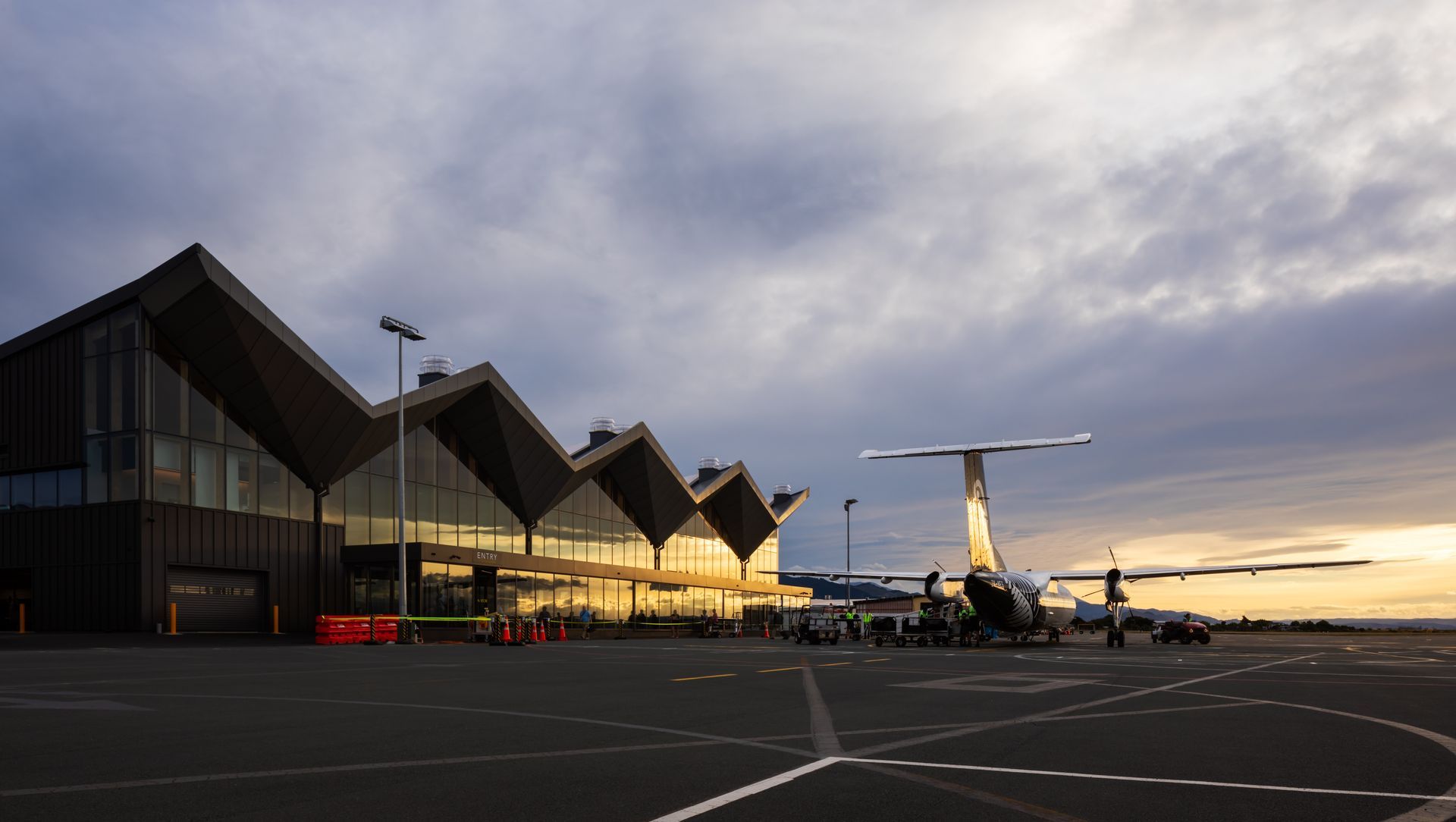 Nelson Airport Terminal banner