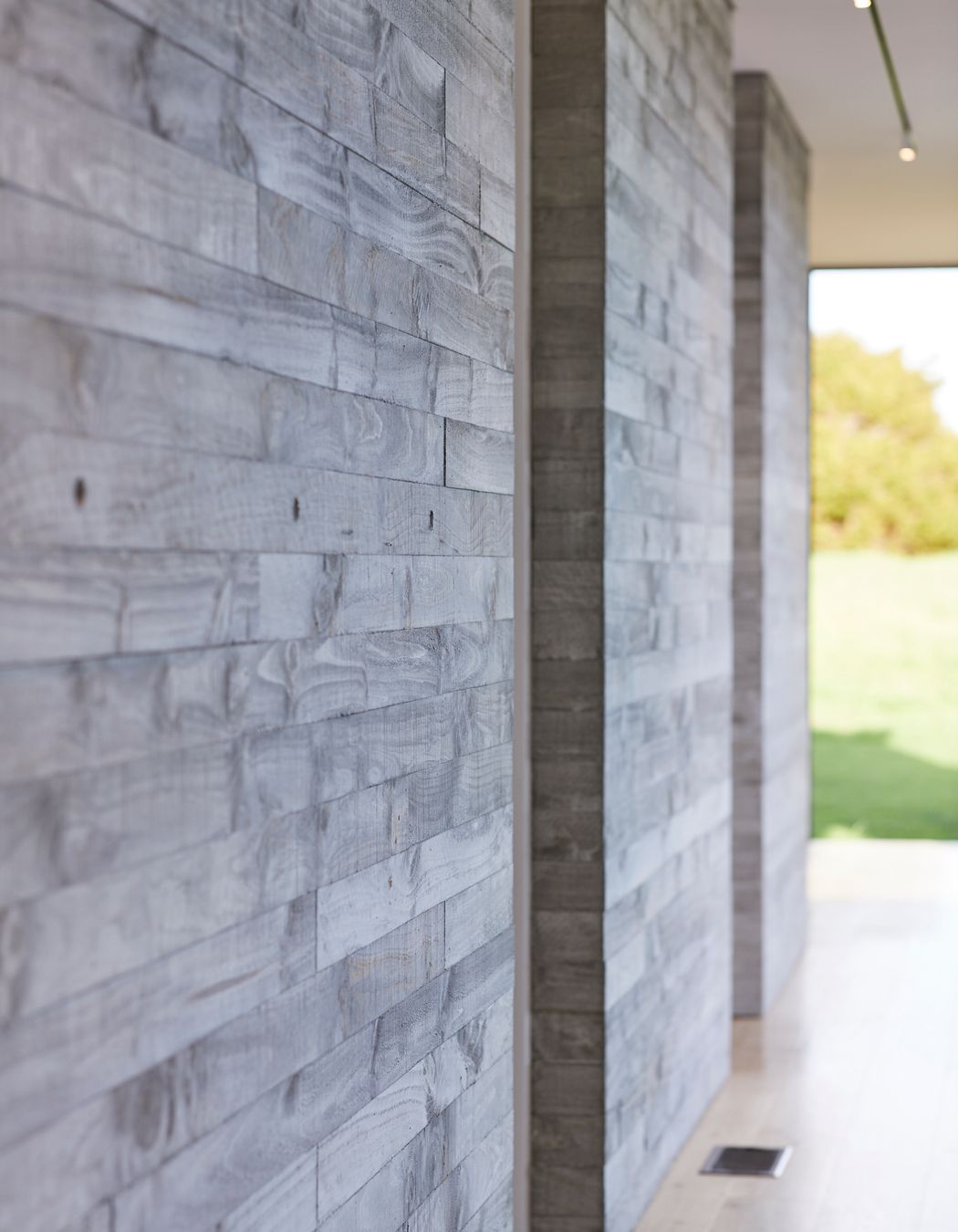 Construction of the board-formed in-situ concrete walls was overseen by Bannan Construction.