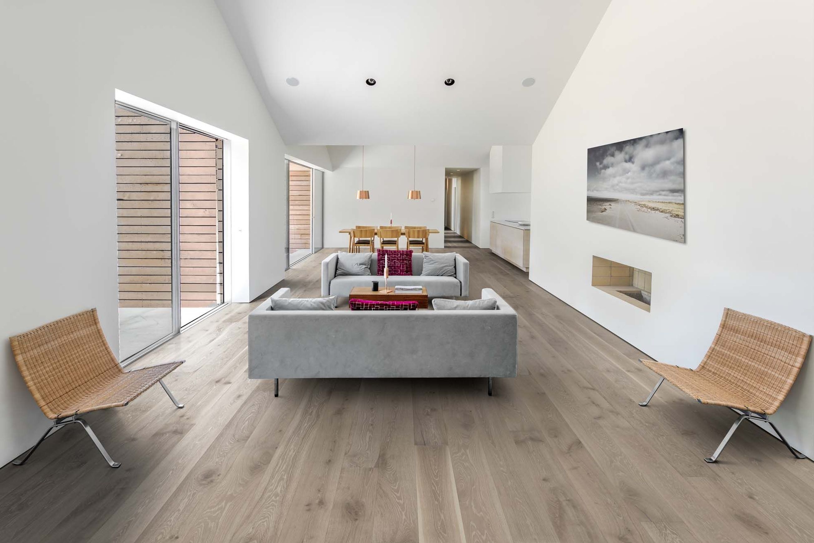 Oak Nouveau Gray Wood Flooring