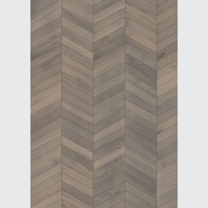 Oak Chevron Grey Wood Flooring