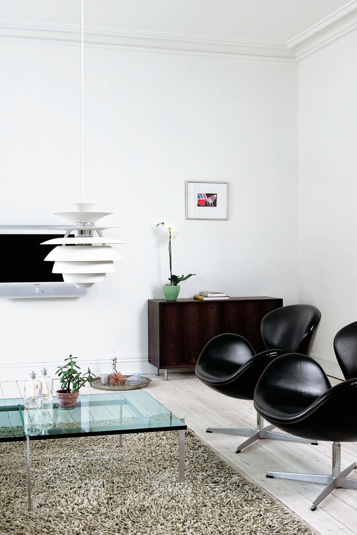 PH Snowball Pendant by Louis Poulsen