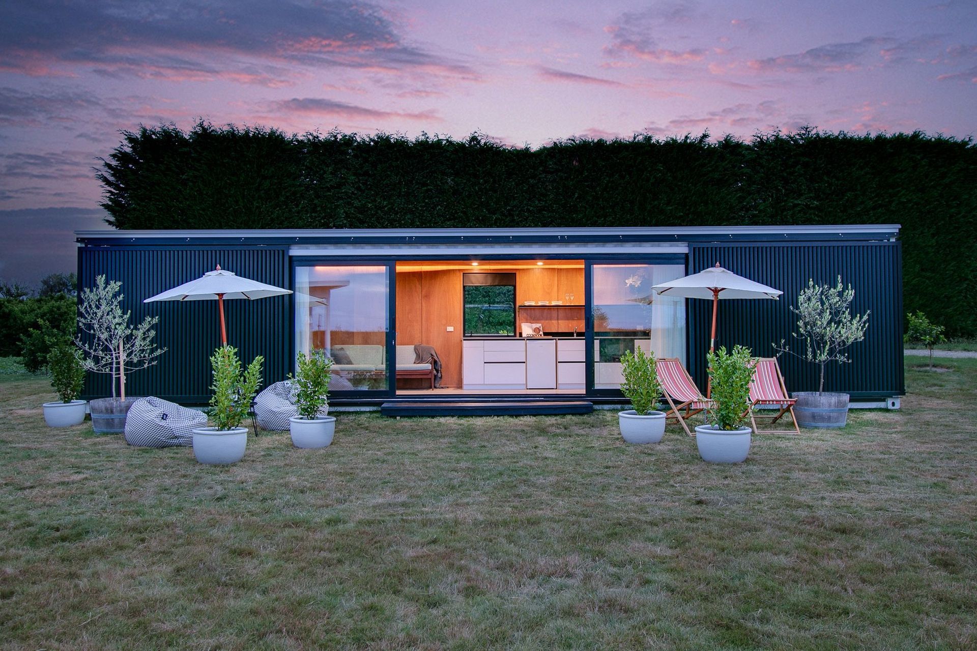 Pakowhai Road Tiny Home was designed as a transportable dwelling, with a footprint of just 28m².