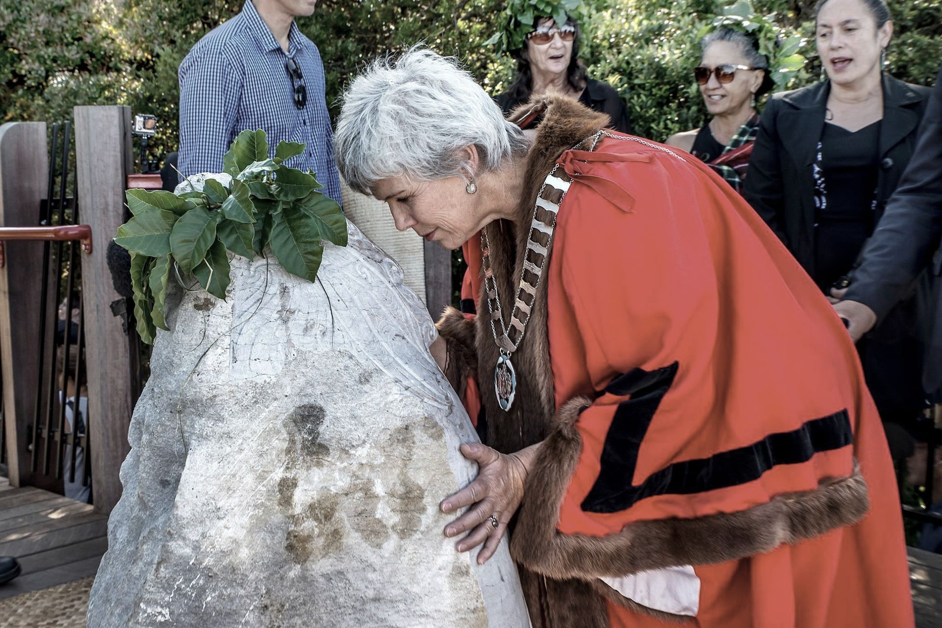 Mayor Sheryl Mai opening day
