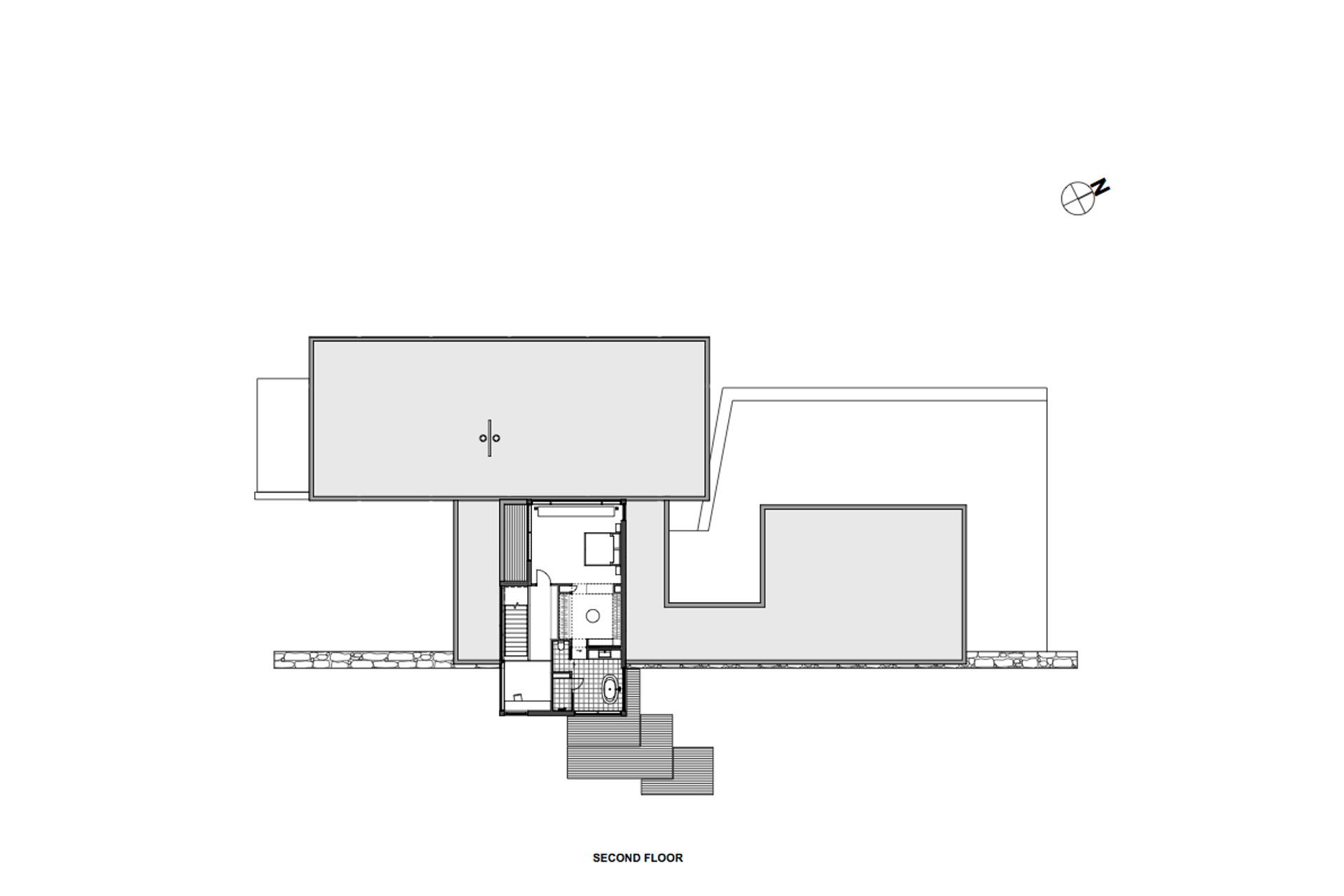 Second-floor plan by Team Green Architects.