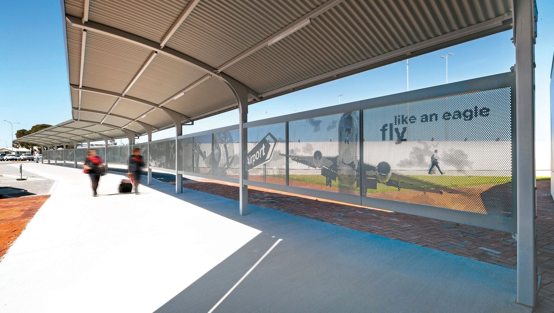 Perforated Art banner