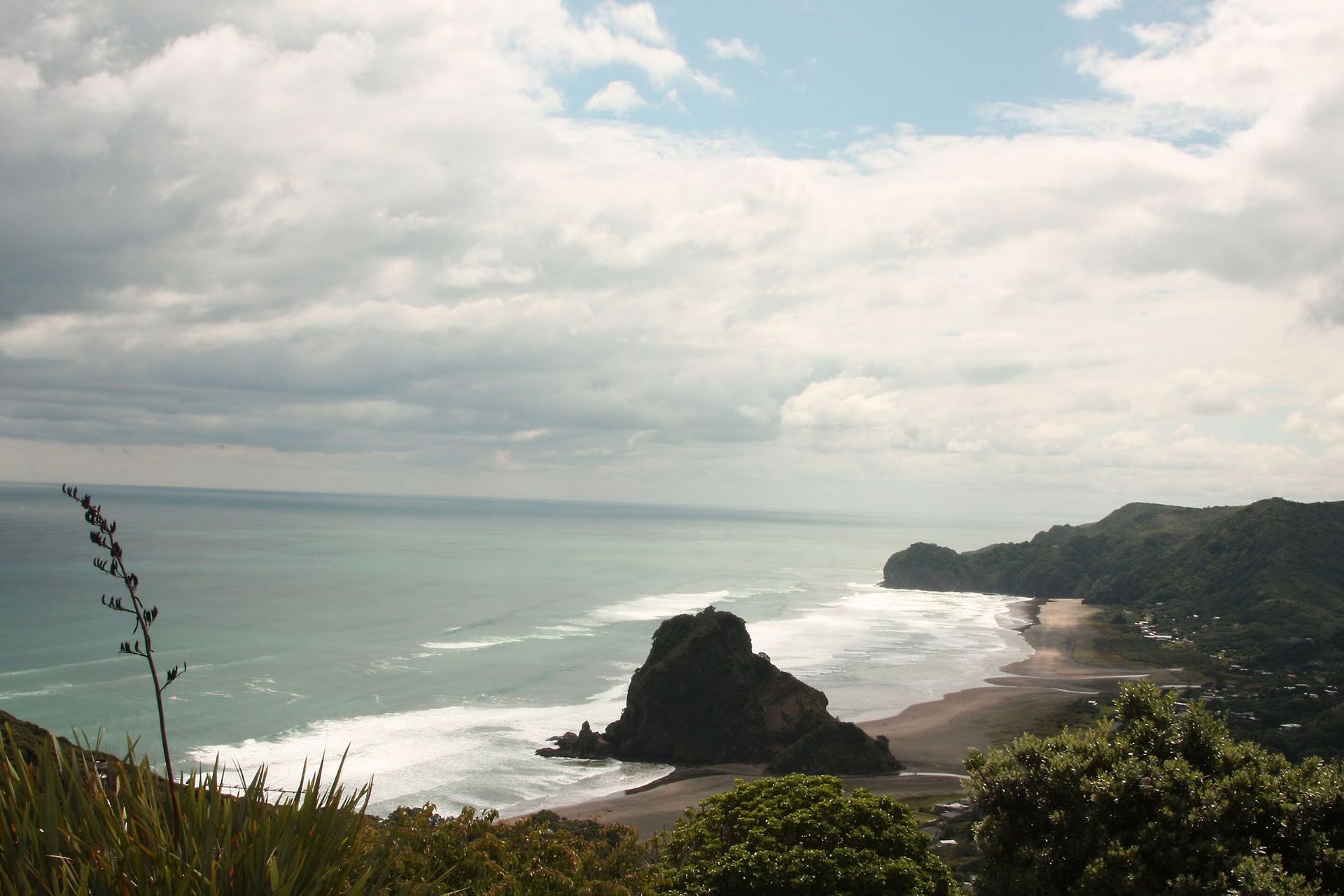 The cottage and gypsy caravan are set amongst native NZ bush in Piha.  The house is an exact copy of an 1860’s miner’s cottage from Otago.
