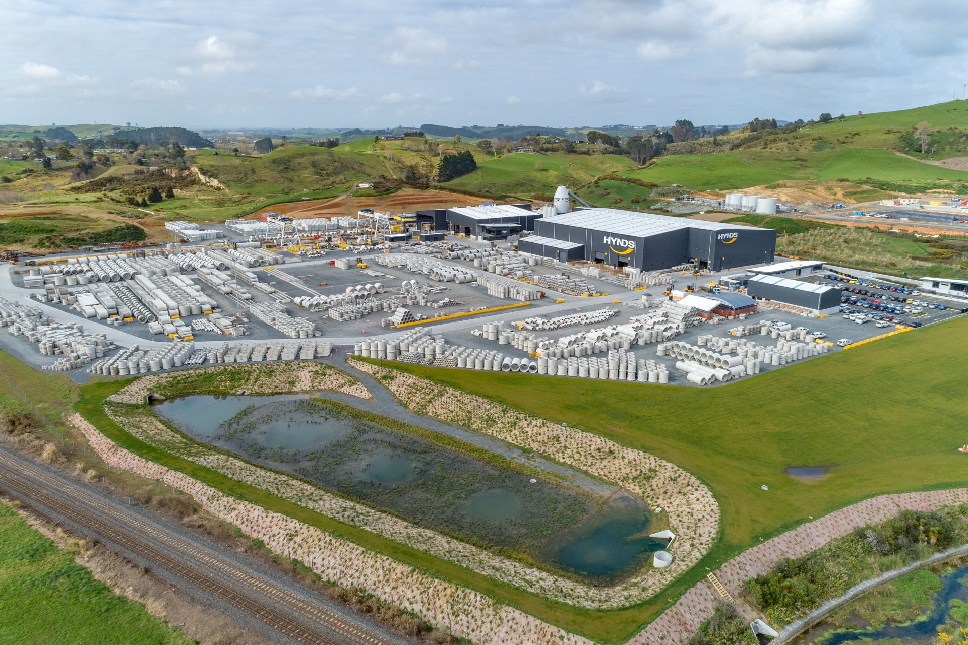 Construction Photography NZ - CPNZ - CivilPlan - Pokeno Development - Drone Photo 1