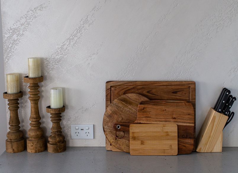 Polished Plaster - Kitchen Renovation