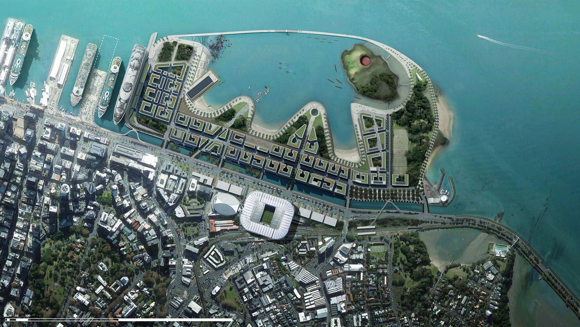 Ports of Auckland Future Master Plan banner