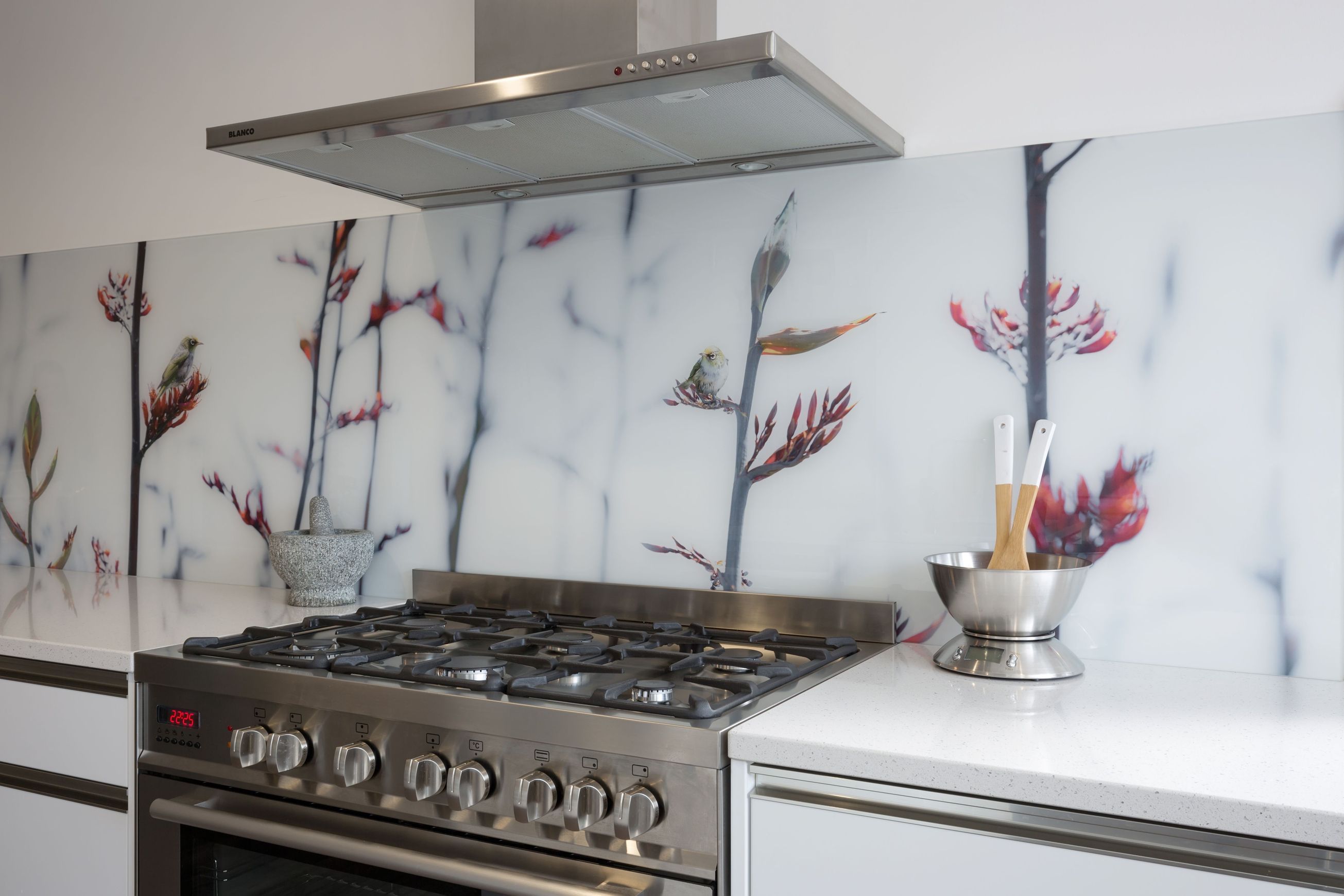 Printed Glass Splashback