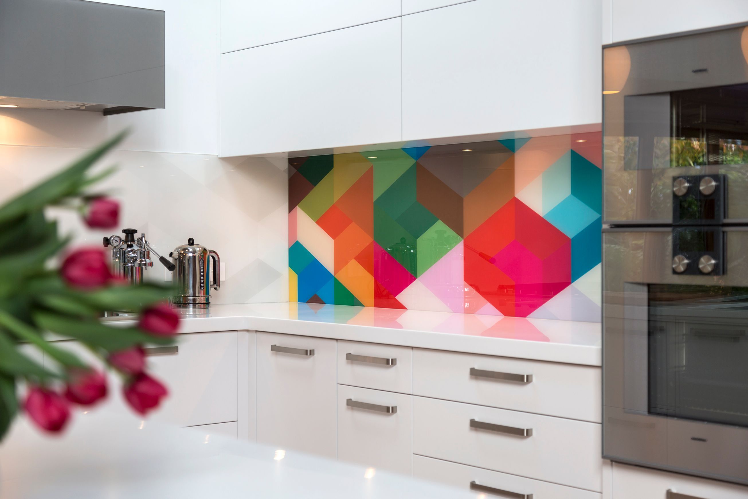 Printed Glass Splashback