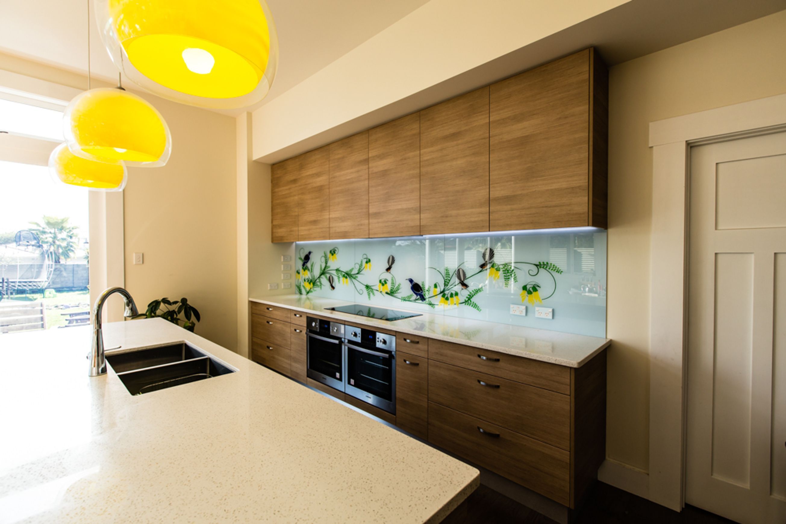 Printed Glass Splashback