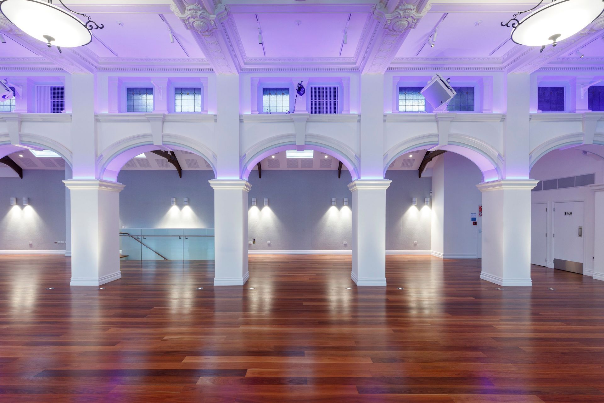 HURFORD'S FOURTEEN Red Ironbark Flooring - Public Trust Hall, Wellington NZ