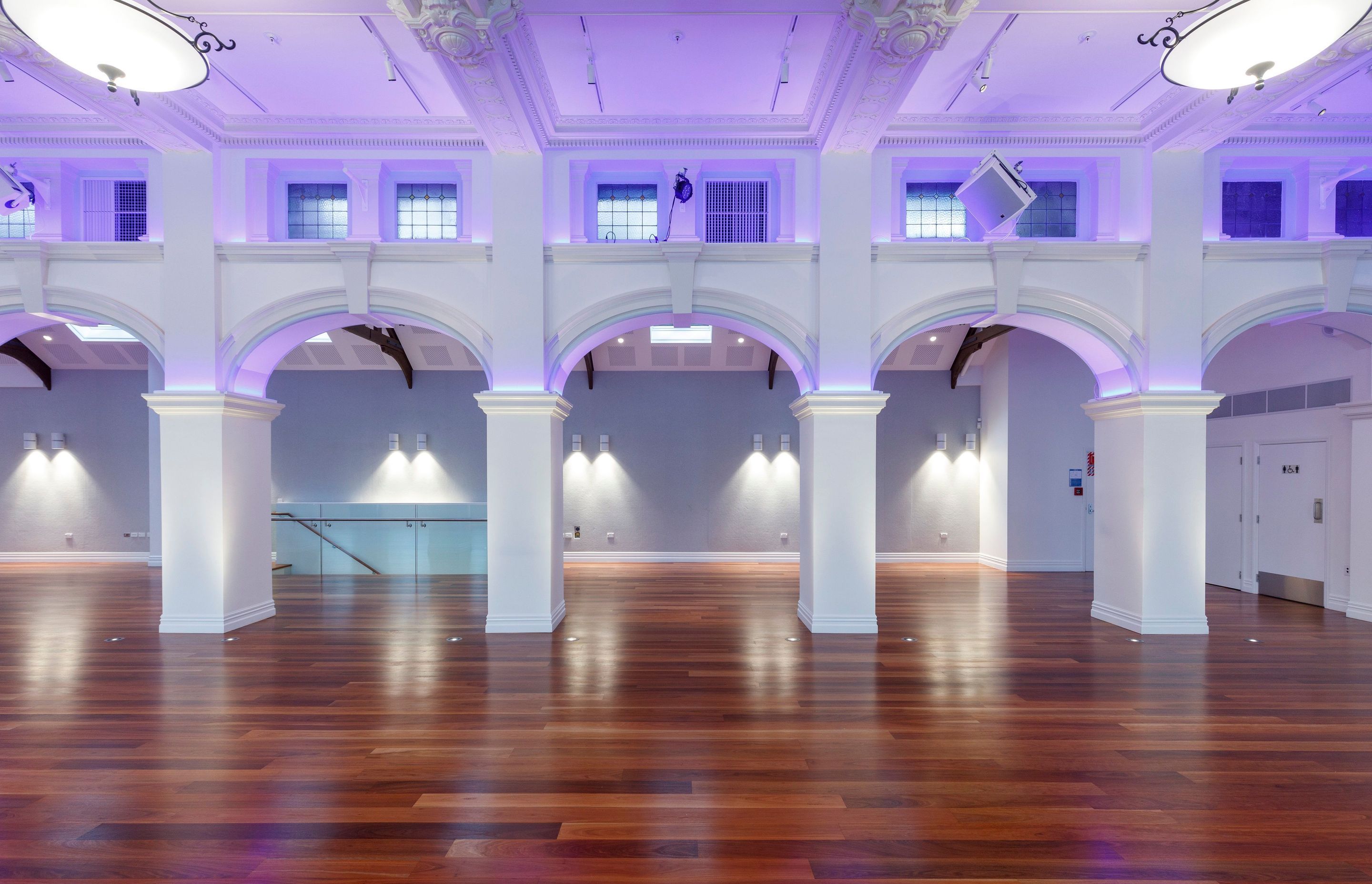 HURFORD'S FOURTEEN Red Ironbark Flooring - Public Trust Hall, Wellington NZ