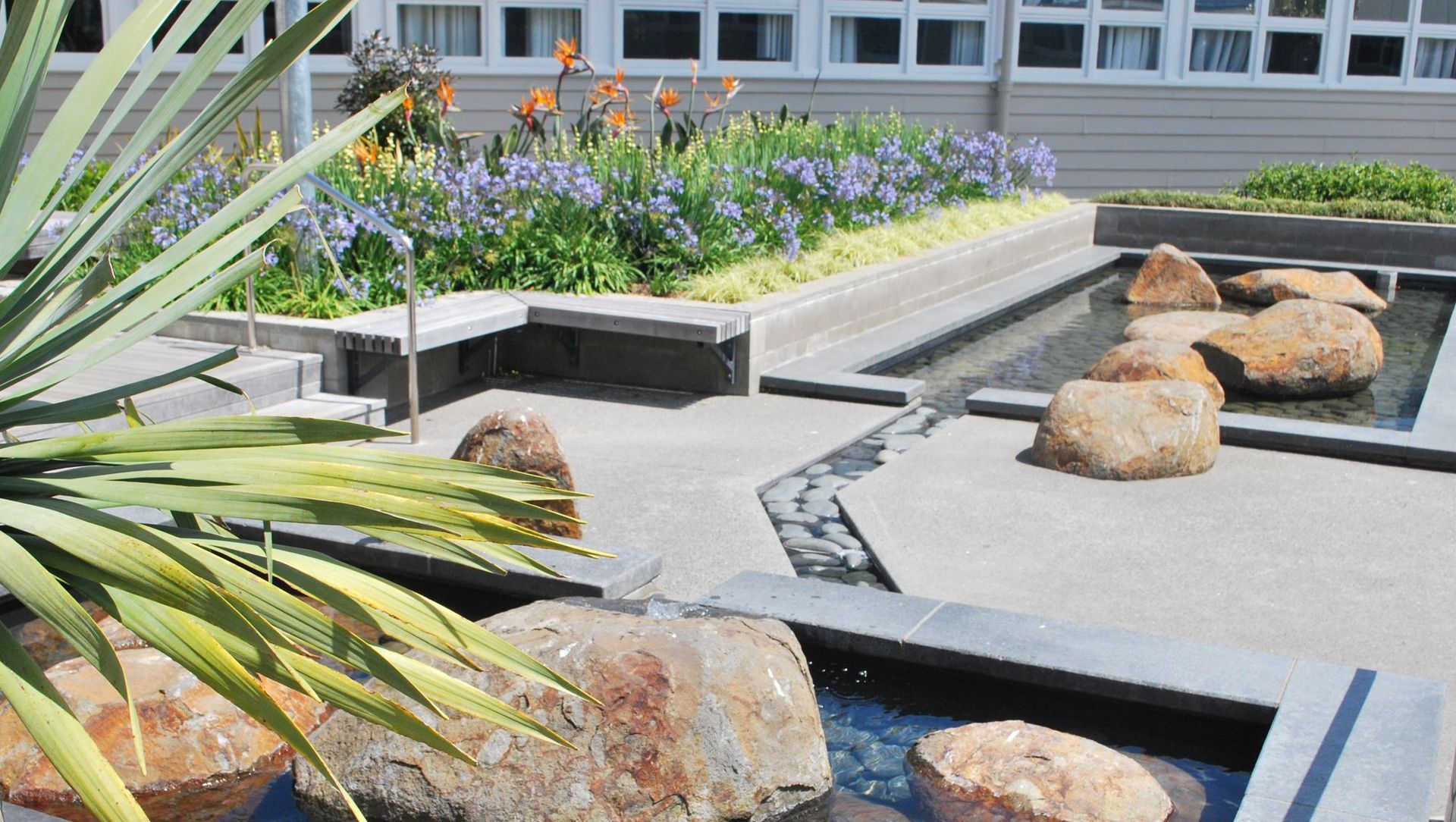 Rangitoto College Tranquil Garden banner