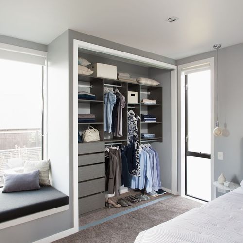 Custom Reach In Wardrobe