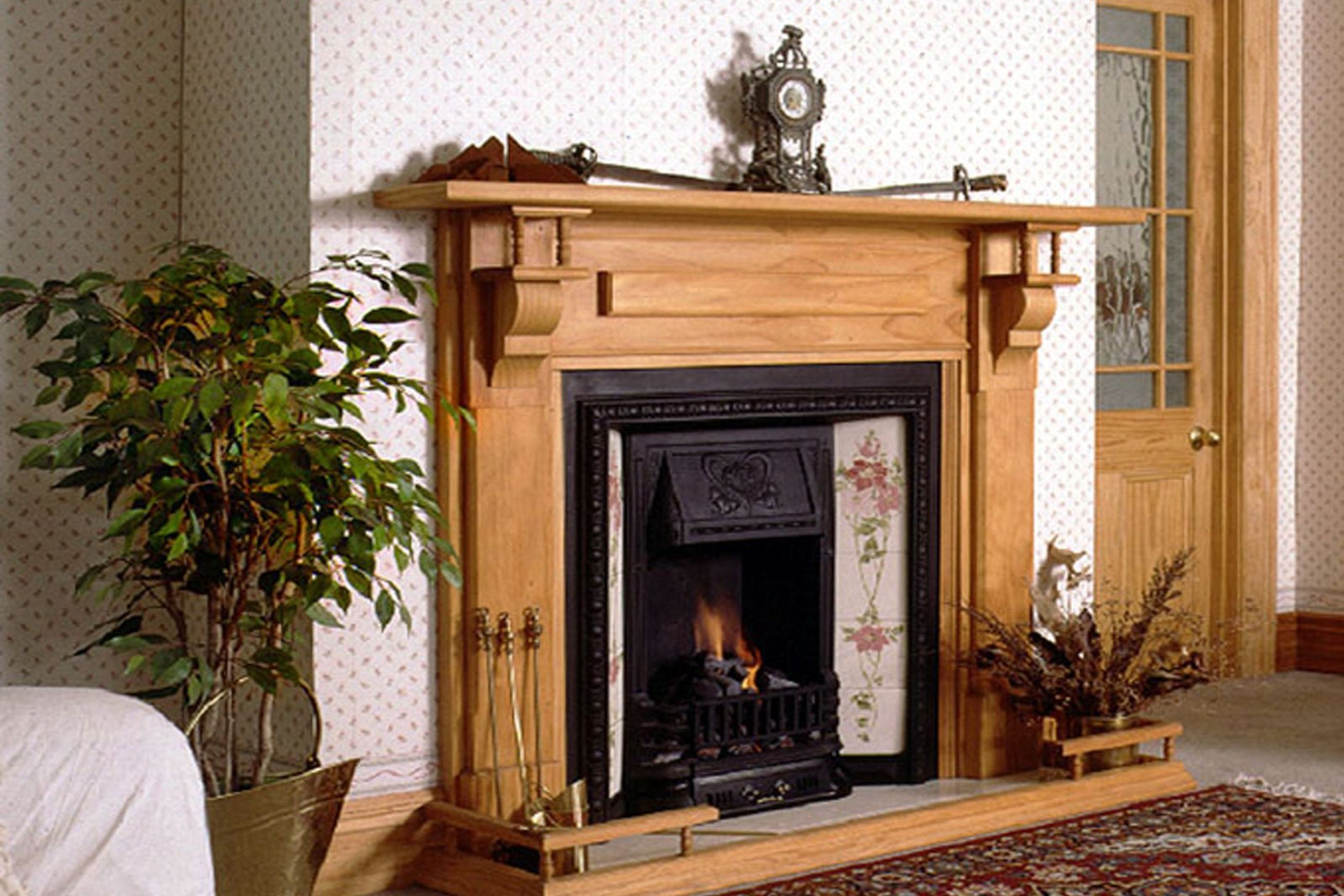 Registers Custom Fireplace
