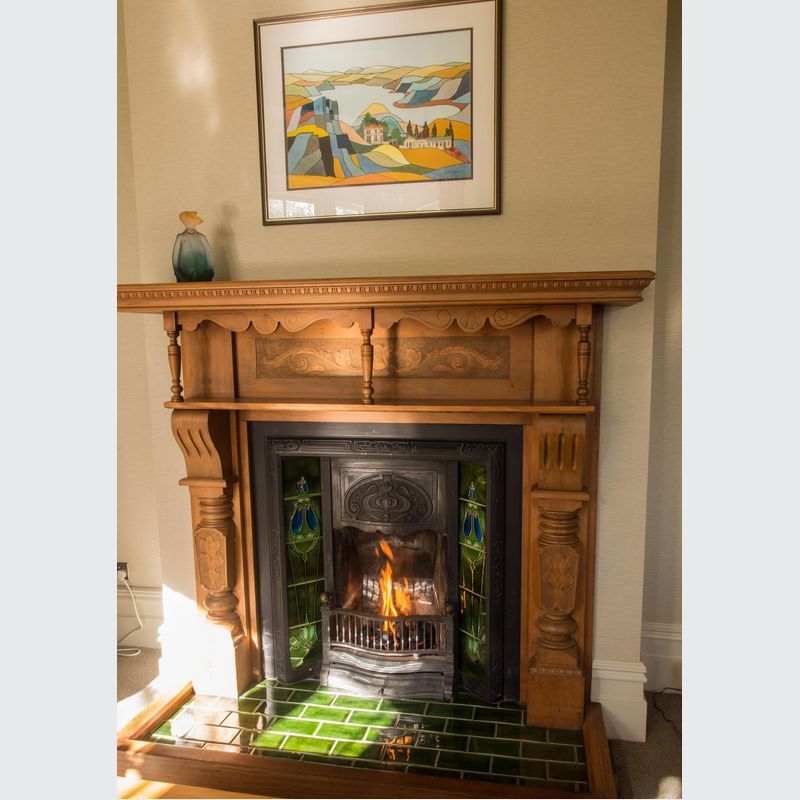 Registers Custom Fireplace