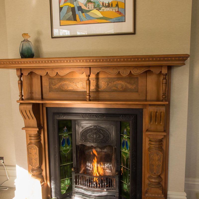 Registers Custom Fireplace