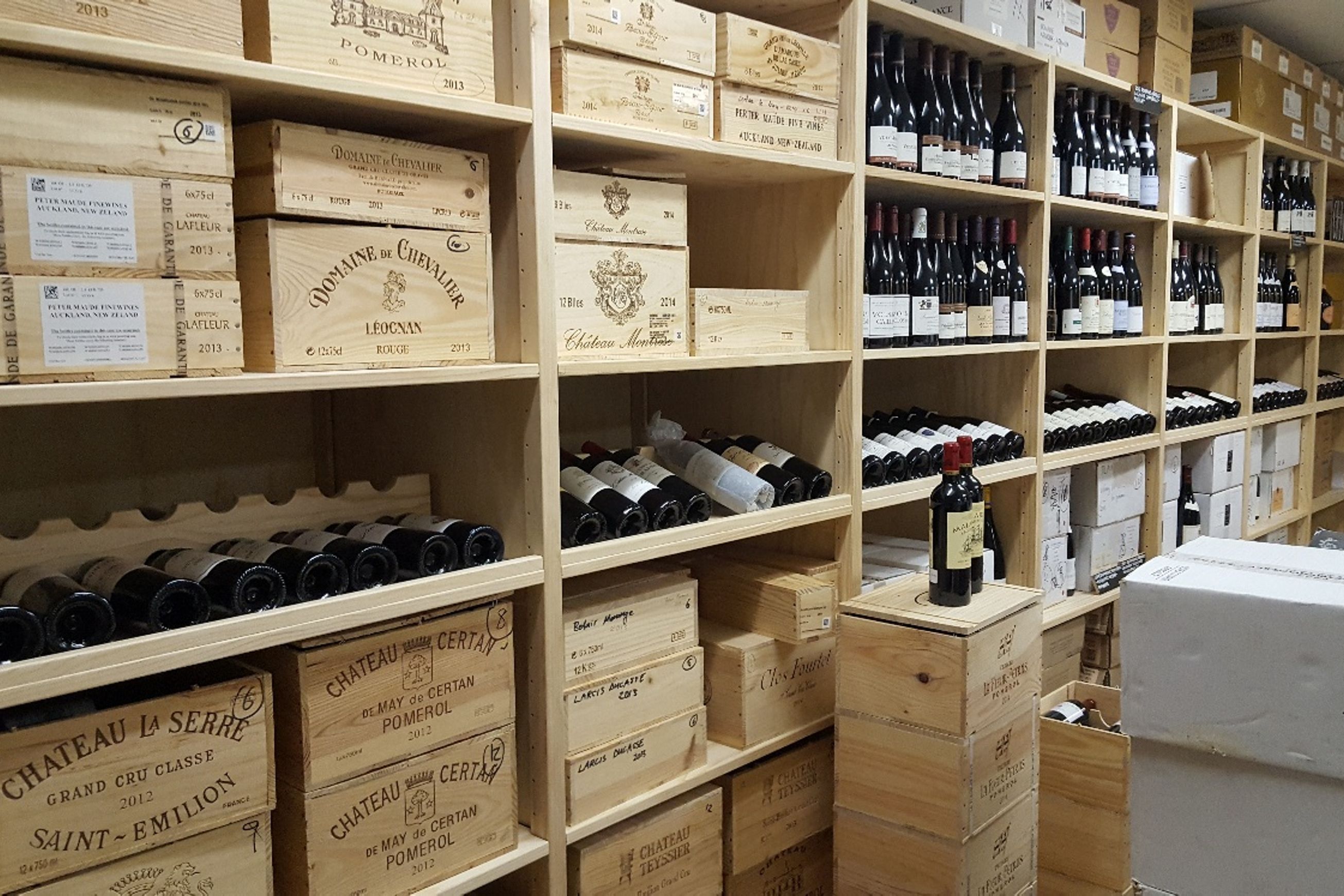 Retail Wine Rack