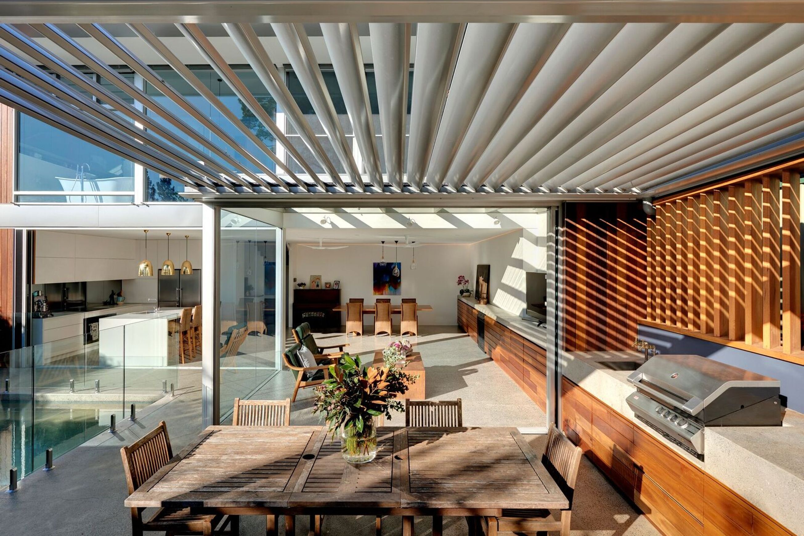 Louvretec Retractable Opening Roofs