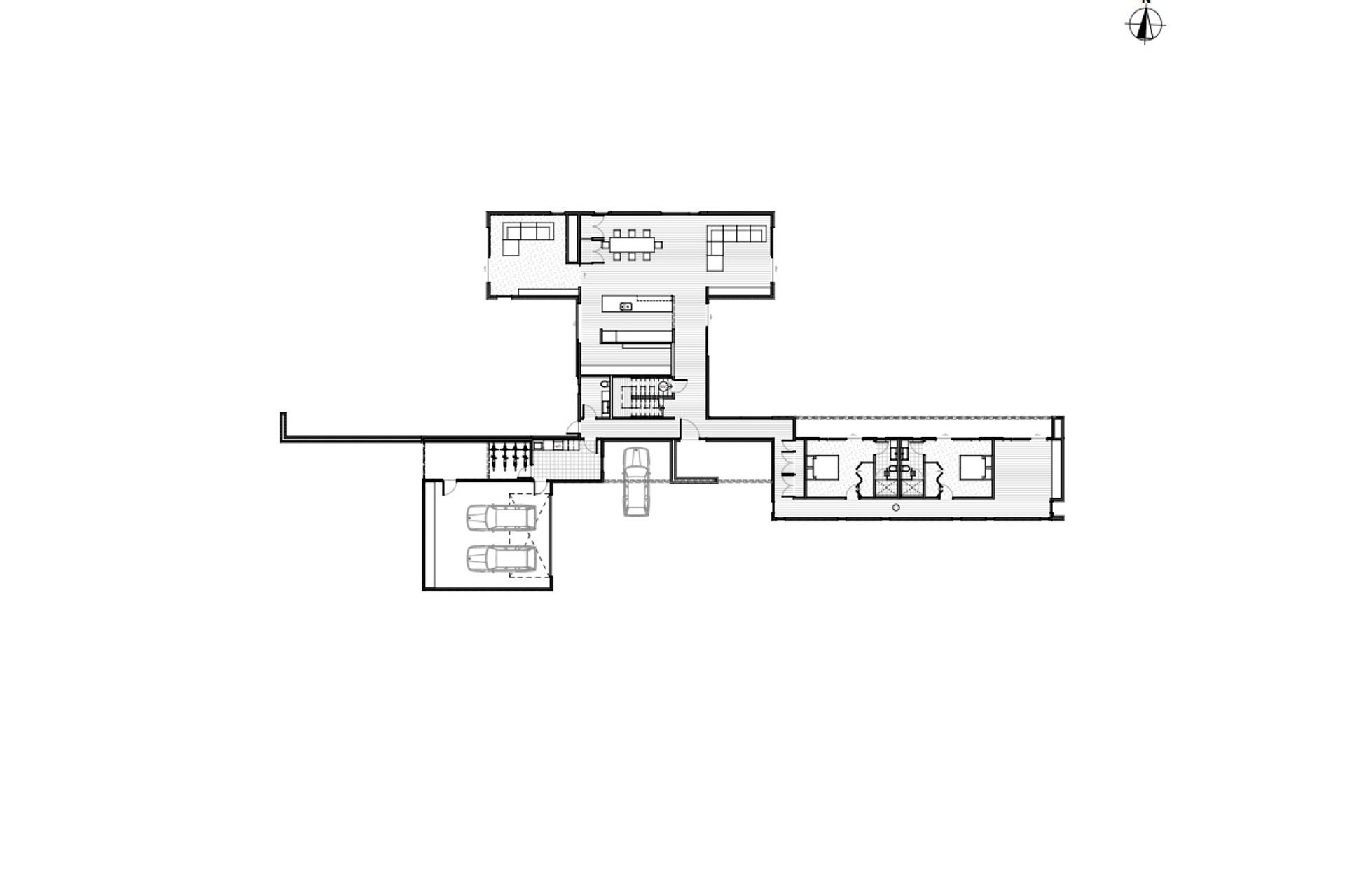 Ground-floor plan by Arthouse Architects.