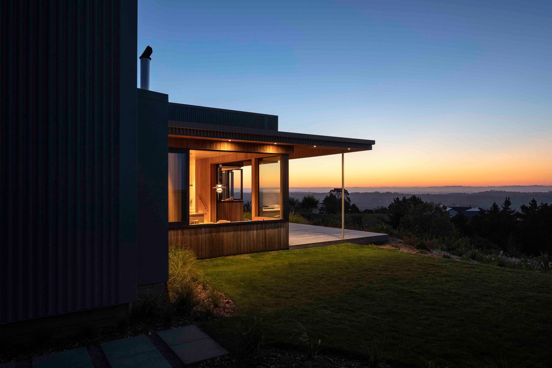 Majestic and proud, the house sits at one of the highest points in the district.