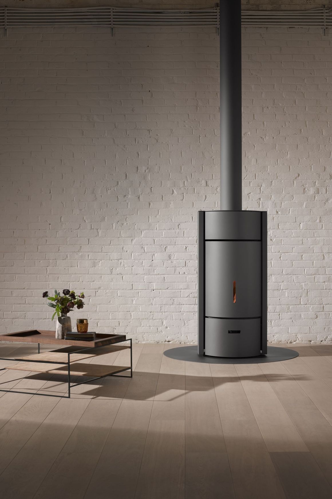 Stûv 30 Freestanding 3 in 1 Wood Fireplace
