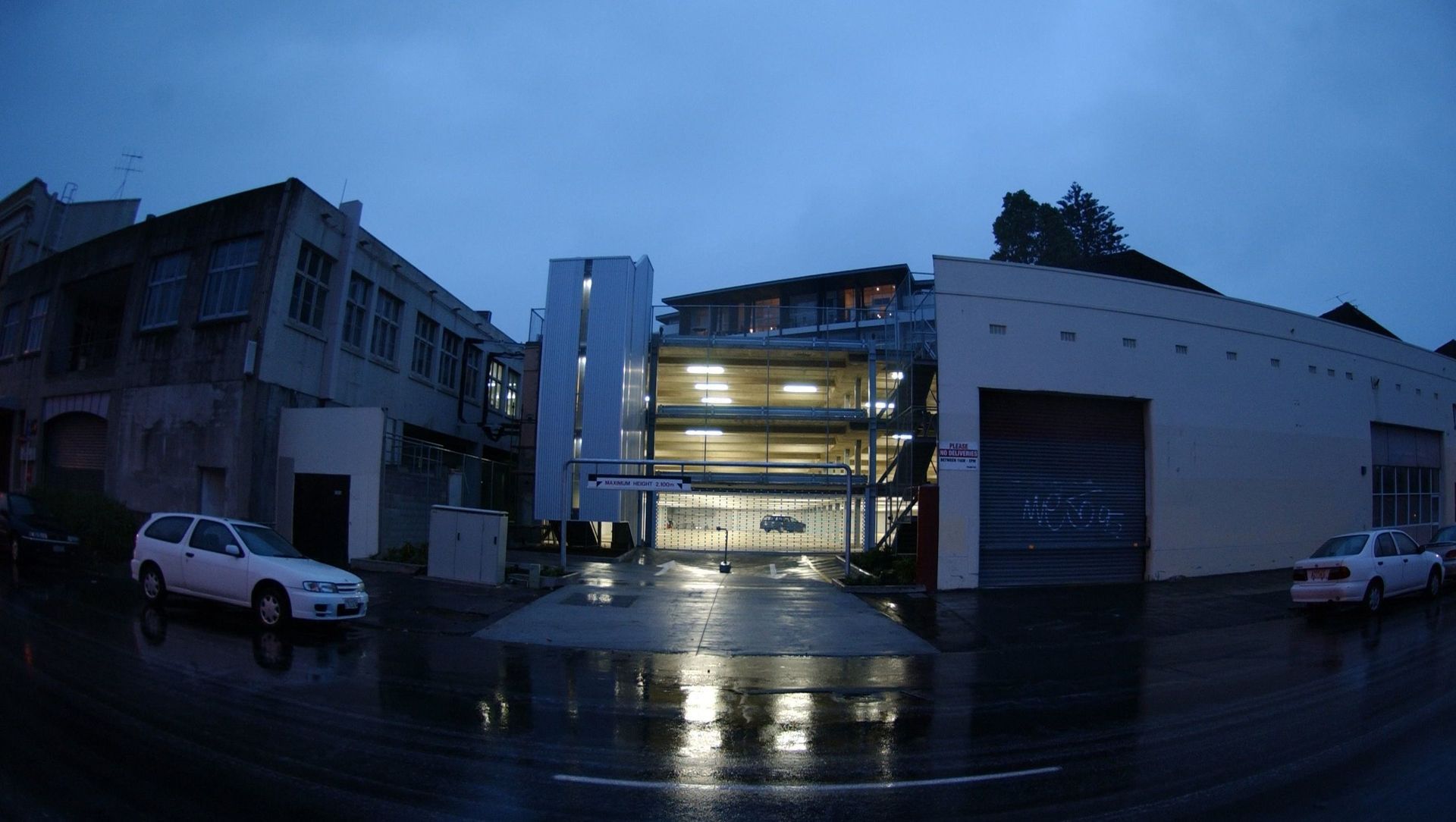Saatchi Car Park banner