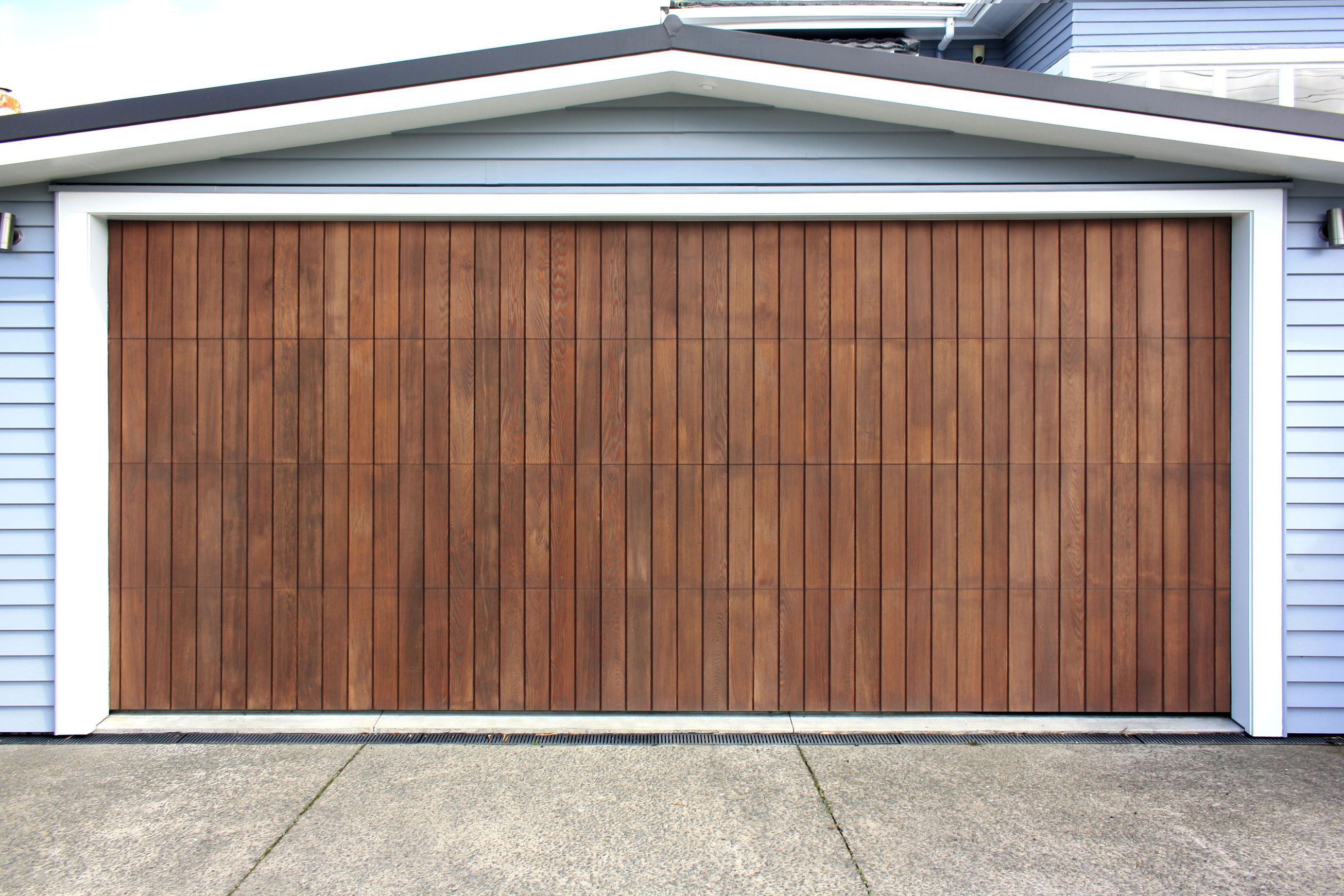 Shiplap Timber Garage Door