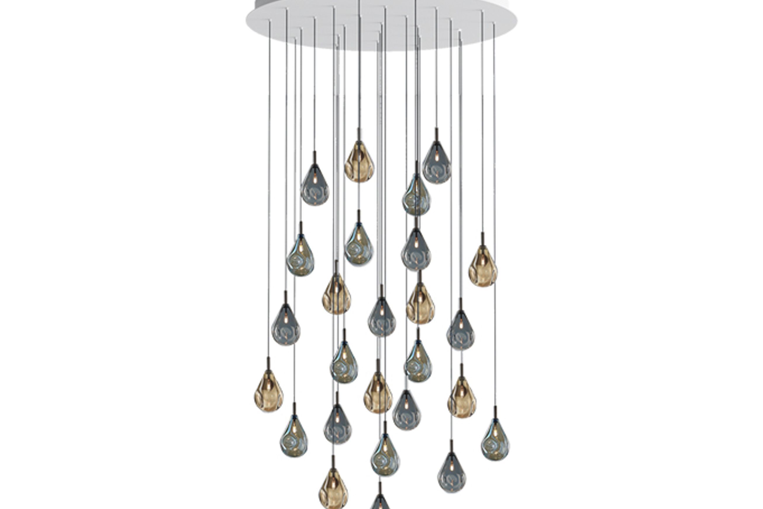 Soap Mini Chandelier 26 Pcs Round