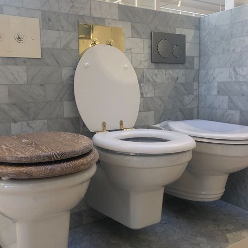 Soho wall hung toilet and bidet