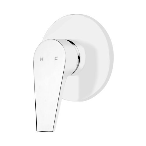 Foreno Solitaire Shower Mixer White/Chrome SLT031