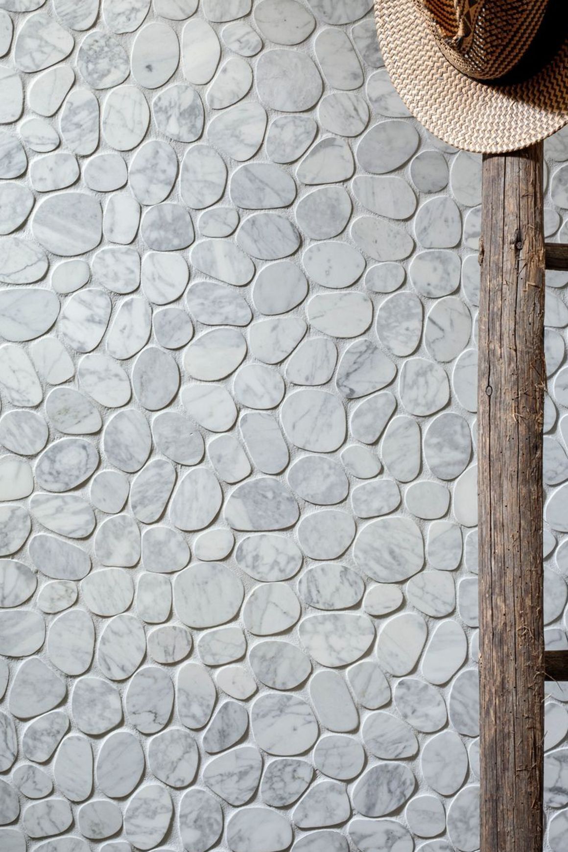 Spindrift Marble Interlocking Tile
